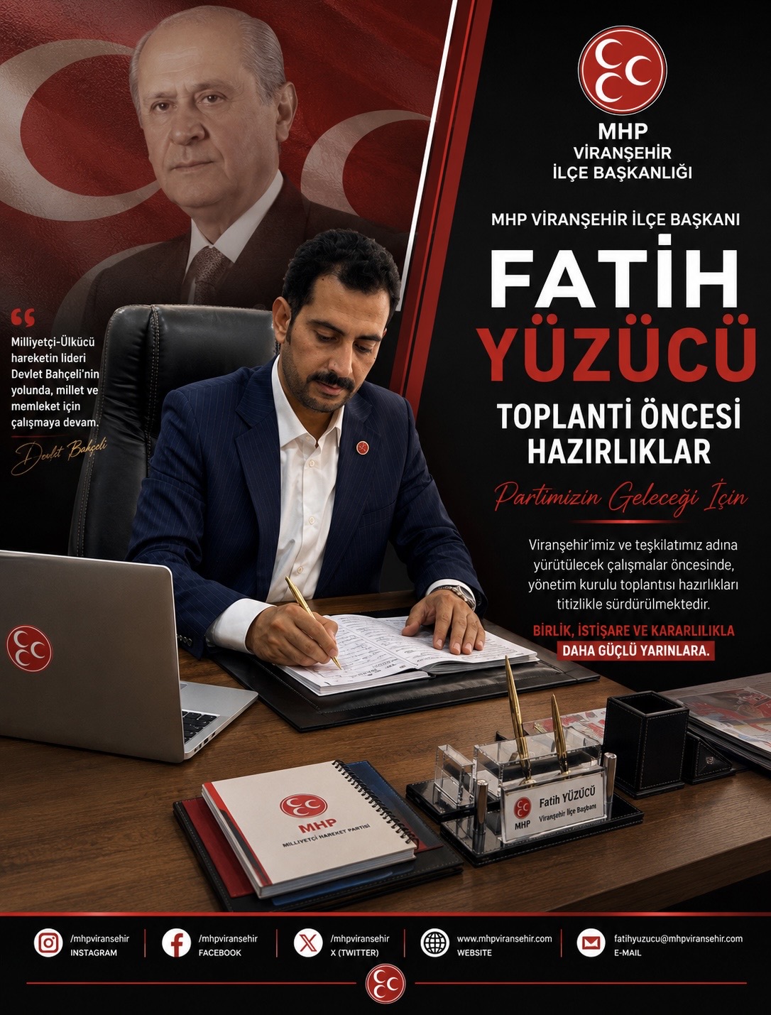 Başkanımız Fatih Yüzücü: Toplantı Öncesi Hazırlıklar Titizlikle Sürüyor