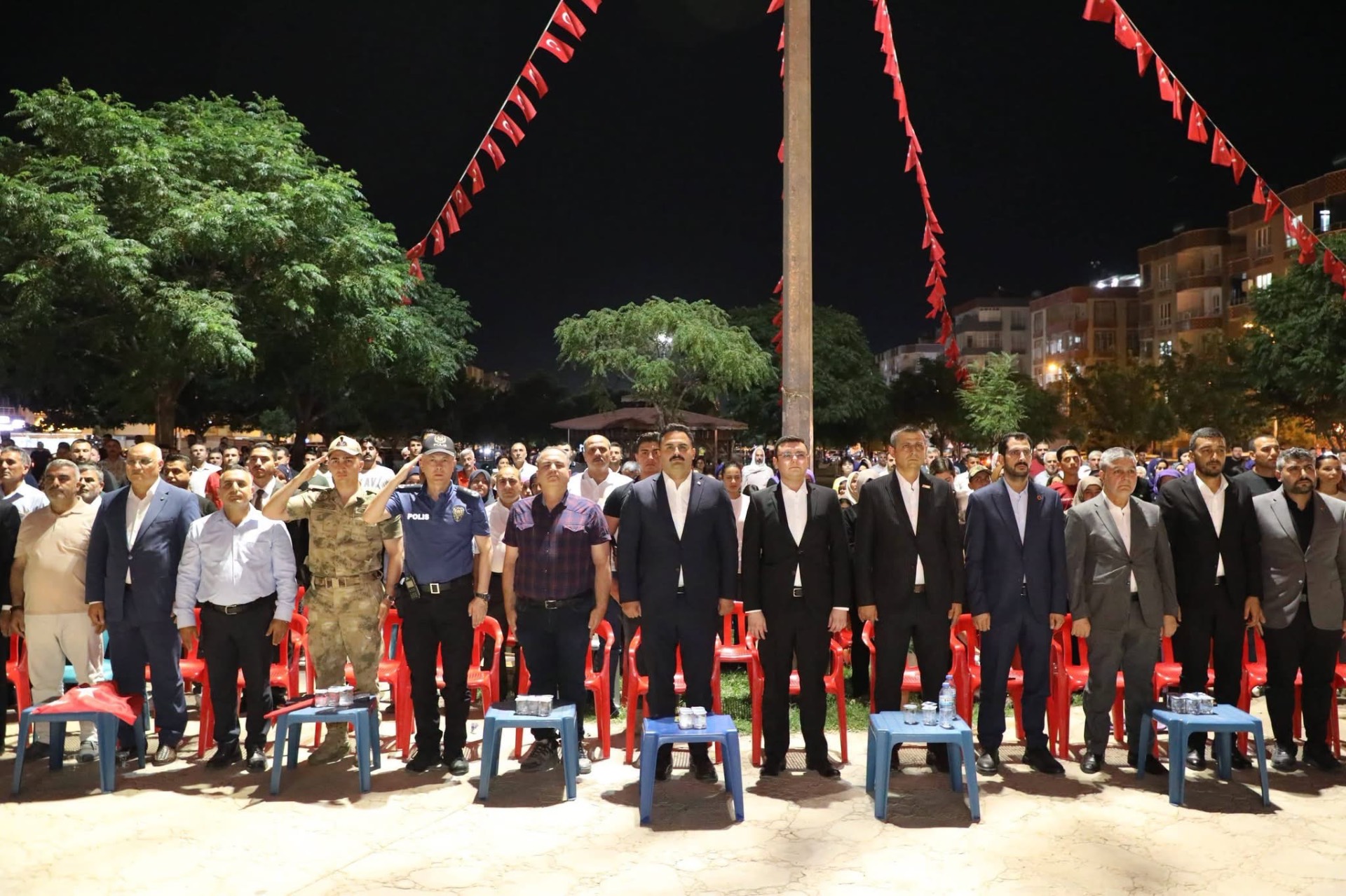 Başkanımız Fatih YÜZÜCÜ, 15 Temmuz Demokrasi ve Millî Birlik Günü Anma Programı'na Katıldı