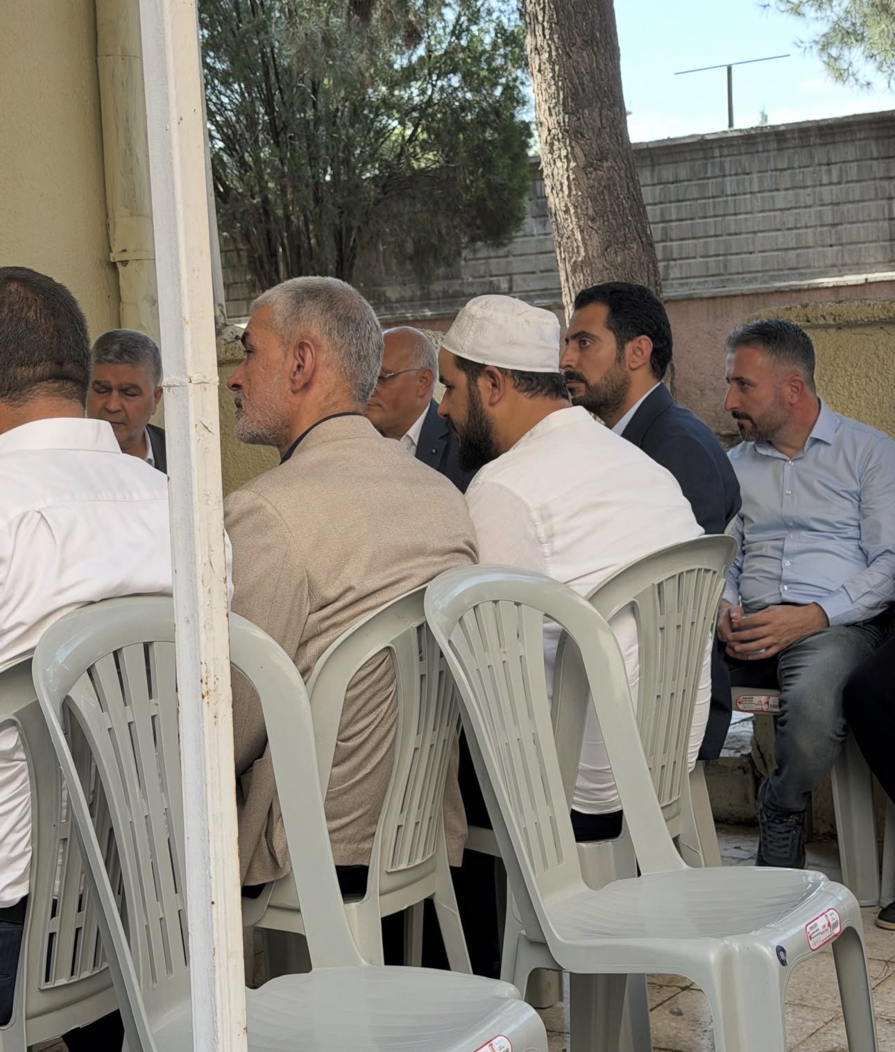 Şehit Aileleri ve Gaziler Derneği ziyaretinden bir kare