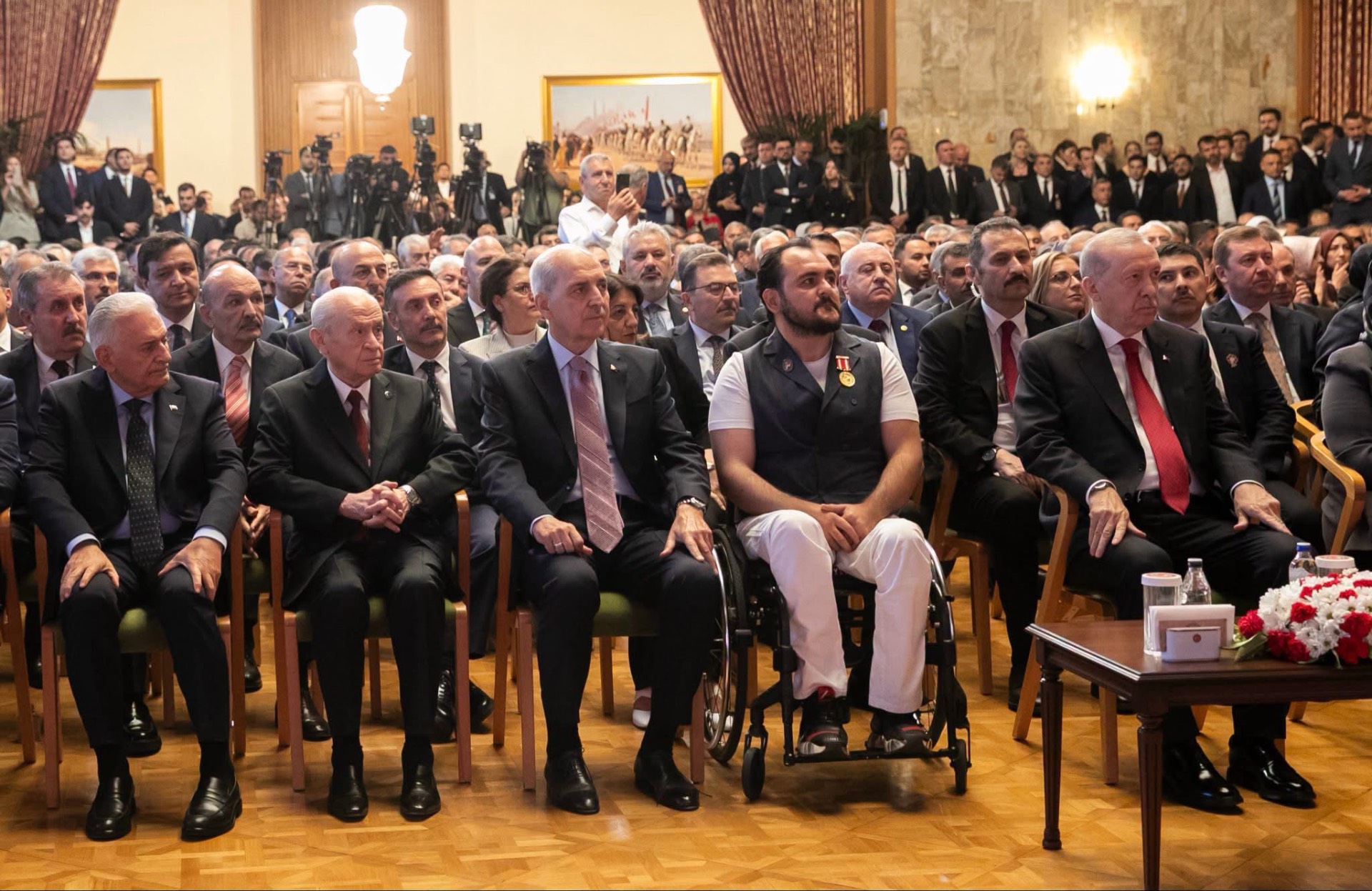 Genel Başkanımız Sayın Devlet BAHÇELİ, TBMM'de Düzenlenen 15 Temmuz Demokrasi ve Millî Birlik Günü Anma Törenine Katıldı