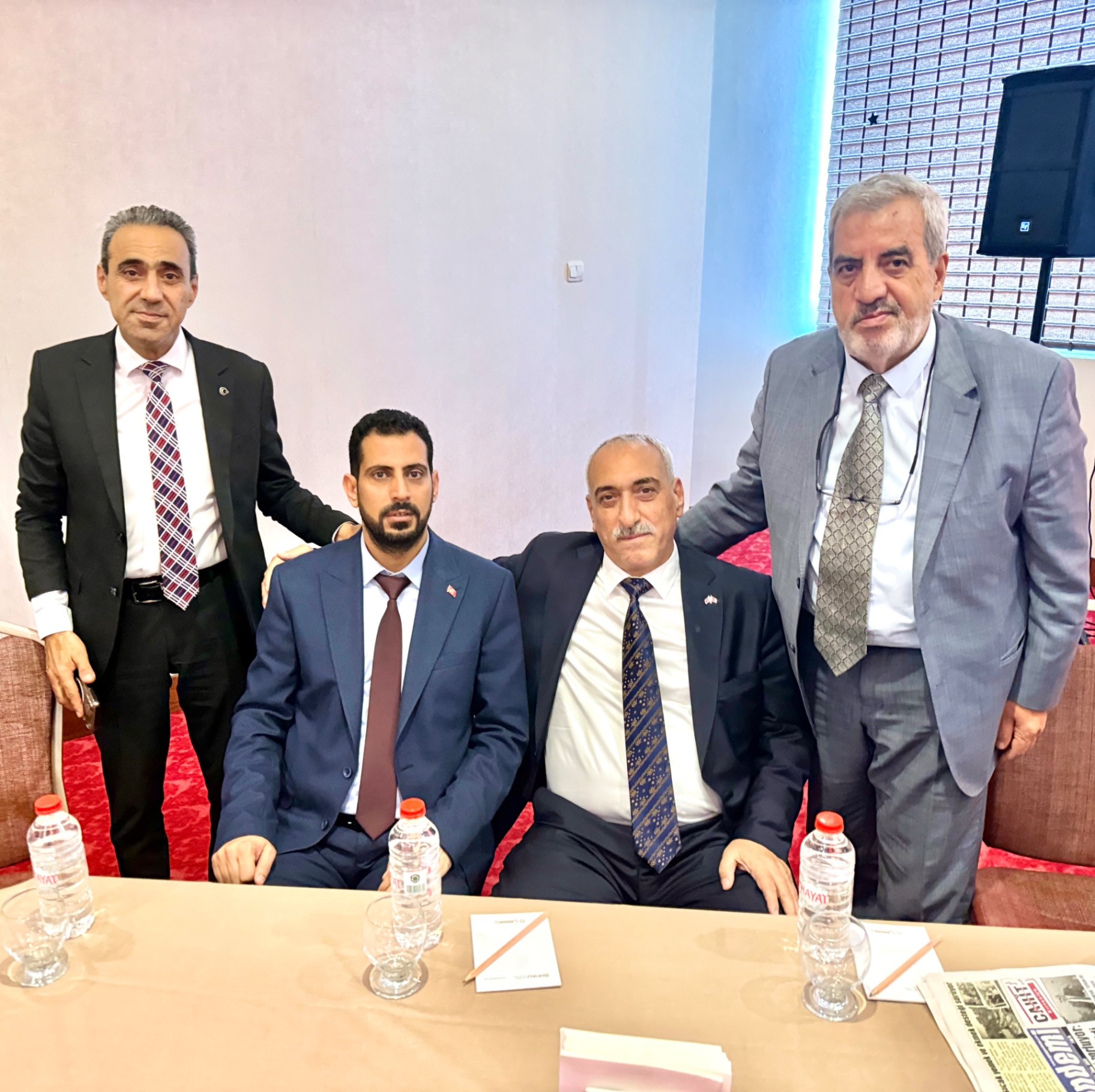 Toplantıda teşkilat mensuplarımız