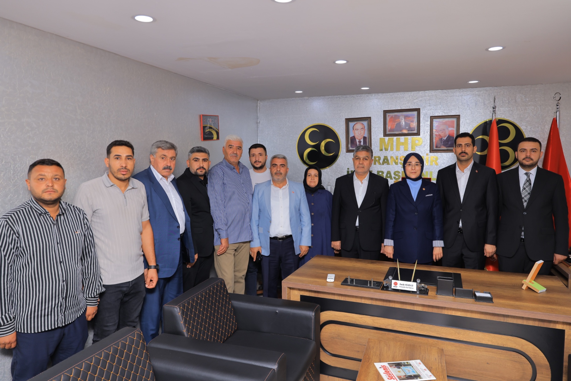 Yönetim kurulu üyelerimizle hatıra fotoğrafı