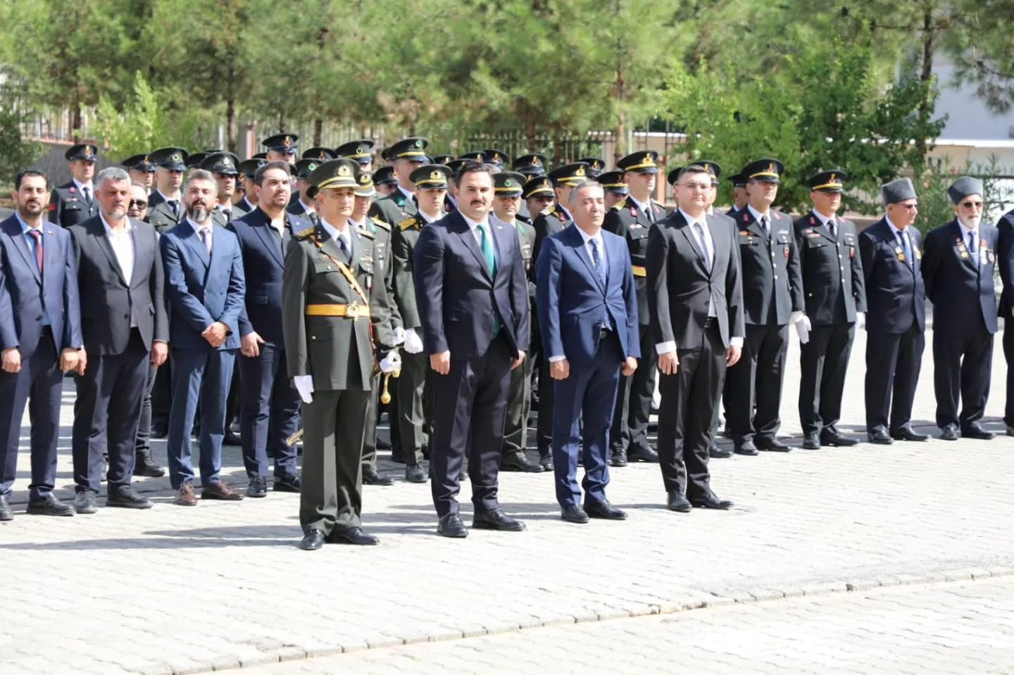 30 Ağustos Zafer Bayramı'nın 104. Yıl Dönümü Töreni — İlçe Başkanımız Fatih Yüzücü Katılım Sağladı