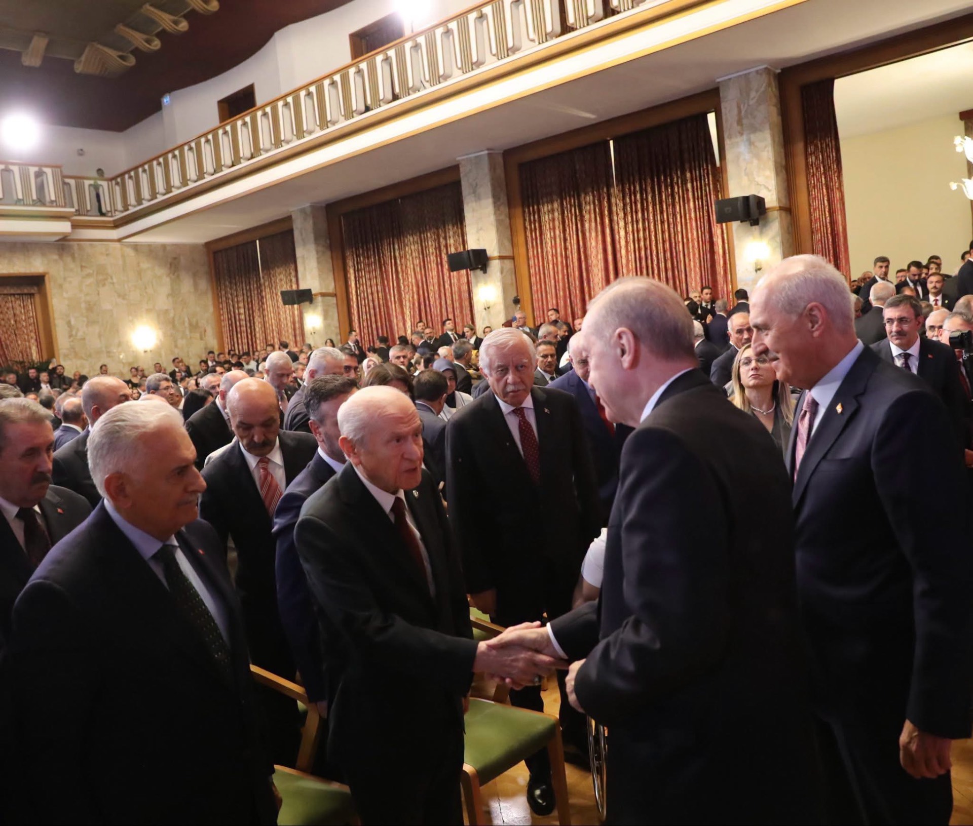 Cumhurbaşkanımız ve Genel Başkanımız Sayın Devlet Bahçeli 15 Temmuz Anma Töreninde
