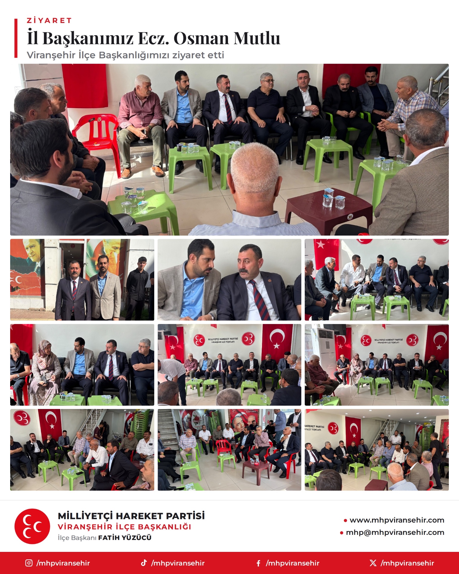 İl Başkanı ziyareti