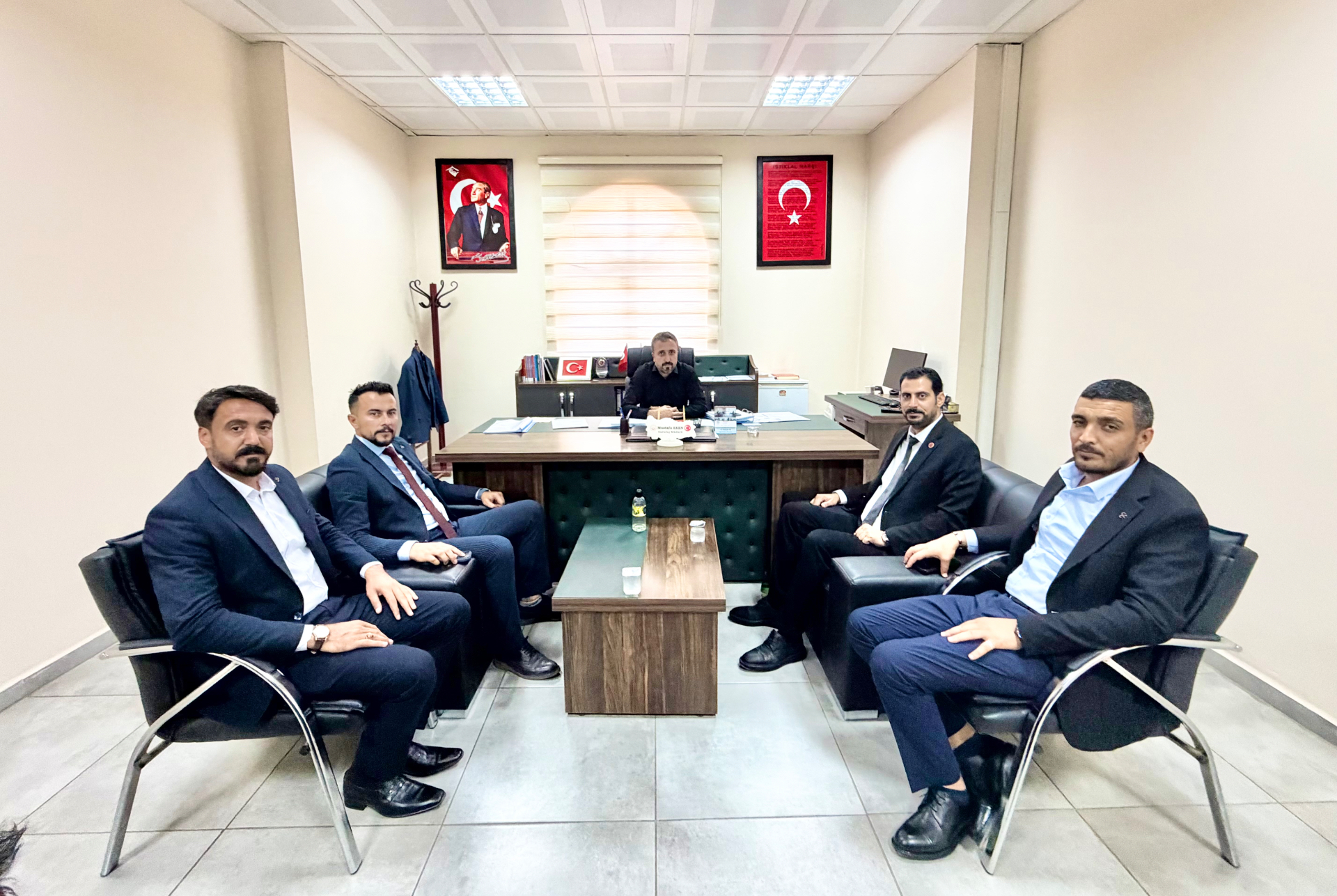 Sosyal Hizmetler Müdürlüğü ziyaretinde yönetim kurulumuz ile birlikte